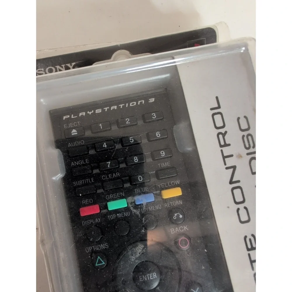 Sony PS3 PlayStation 3 Bluetooth Blu-ray Disc Media Remote Control NEW SEALED